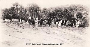 Tiout - Sud-Oranais - Voyage du Gouverneur - 1900